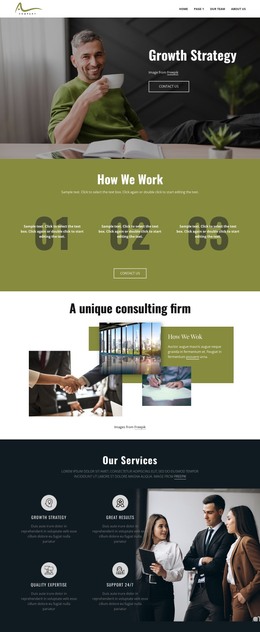 Business & Law HTML Templates